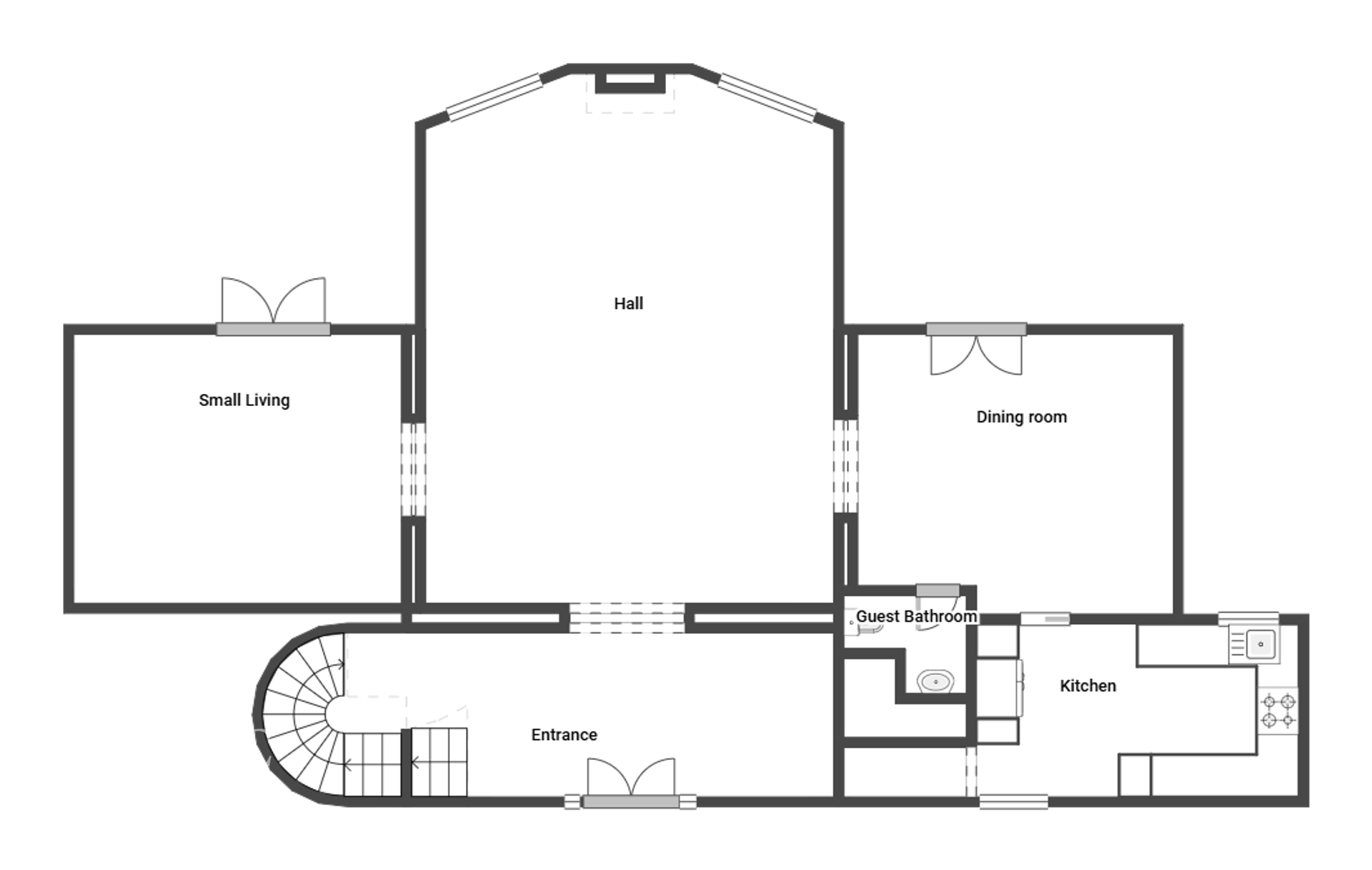 Grundriss Erdgeschoss